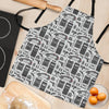 Police Print Pattern Women's Apron-grizzshop