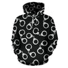 Police Shackle Pattern Print Men Women Pullover Hoodie-grizzshop