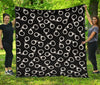 Police Shackle Pattern Print Quilt-grizzshop