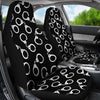 Police Shackle Pattern Print Universal Fit Car Seat Covers-grizzshop