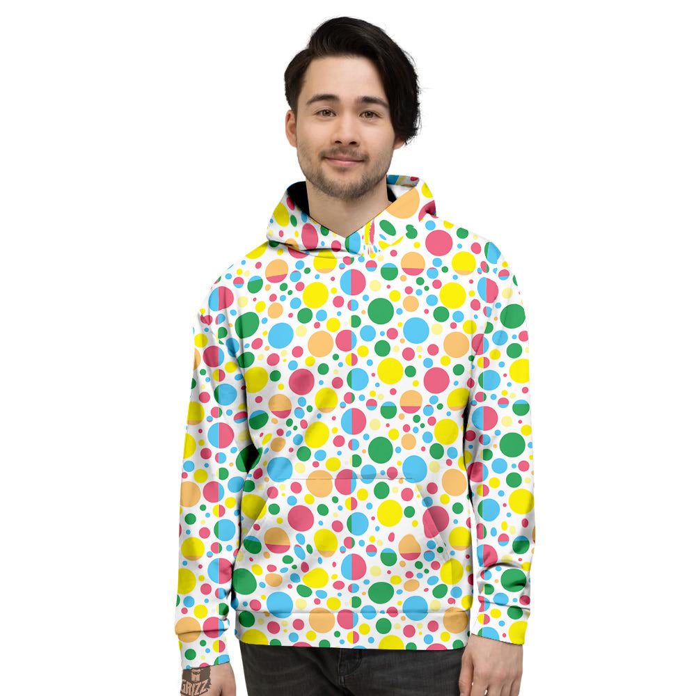 Mens polka dot hoodie outlet