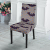 Polka Dot Halloween Bat Pattern Print Chair Cover-grizzshop