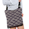 Polka Dot Halloween Bat Pattern Print Crossbody Bags-grizzshop