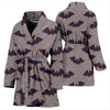 Load image into Gallery viewer, Polka Dot Halloween Bat Pattern Print Women Long Robe-grizzshop