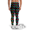 Polka Dot Light Print Men's Leggings-grizzshop