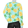 Polkadot Blue Sky Pineapple Print Sweatshirt-grizzshop