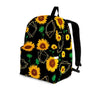 Polygonal Sunflower Backpack-grizzshop