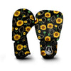 Polygonal Sunflower Boxing Gloves-grizzshop