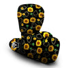 Polygonal Sunflower Boxing Gloves-grizzshop