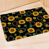 Polygonal Sunflower Door Mat-grizzshop