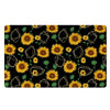 Polygonal Sunflower Door Mat-grizzshop