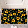 Polygonal Sunflower Door Mat-grizzshop