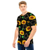 Polygonal Sunflower Men T Shirt-grizzshop