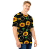 Polygonal Sunflower Men T Shirt-grizzshop