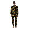 Polygonal Sunflower Men's Pajamas-grizzshop