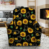 Polygonal Sunflower Recliner Cover-grizzshop