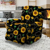 Polygonal Sunflower Recliner Cover-grizzshop