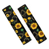 Polygonal Sunflower Seat Belt Cover-grizzshop