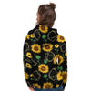 Polygonal Sunflower Women's Hoodie-grizzshop