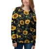 Polygonal Sunflower Women's Sweatshirt-grizzshop