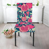 Pomegranate Floral Pattern Print Chair Cover-grizzshop