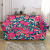 Pomegranate Floral Pattern Print Loveseat Cover-grizzshop