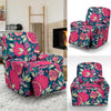 Pomegranate Floral Pattern Print Recliner Cover-grizzshop