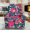 Pomegranate Floral Pattern Print Recliner Cover-grizzshop