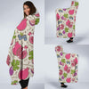 Pomegranate Fruit Pattern Print Hooded Blanket-grizzshop