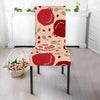 Pomegranate Pattern Print Chair Cover-grizzshop