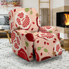 Pomegranate Pattern Print Recliner Cover-grizzshop