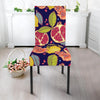 Pomegranate Print Pattern Chair Cover-grizzshop