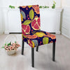 Pomegranate Print Pattern Chair Cover-grizzshop