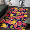 Pomegranate Print Pattern Floor Mat-grizzshop