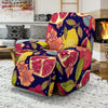 Pomegranate Print Pattern Recliner Cover-grizzshop