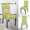 Pomeranian Dog Pattern Print Chair Cover-grizzshop