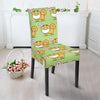 Pomeranian Dog Pattern Print Chair Cover-grizzshop