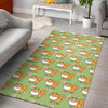 Pomeranian Dog Pattern Print Floor Mat-grizzshop