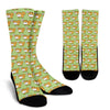 Pomeranian Dog Pattern Print Unisex Crew Socks-grizzshop