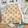 Pomeranian Dog Print Pattern Blanket-grizzshop