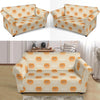 Pomeranian Dog Print Pattern Loveseat Cover-grizzshop