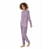 Poodle Cute Print Pattern Women's Pajamas-grizzshop