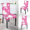 Poodle Dog Pattern Print Chair Cover-grizzshop