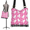 Poodle Dog Pattern Print Crossbody Bags-grizzshop