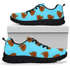 Poop Emoji Print Pattern Sneaker Shoes For Men Women-grizzshop