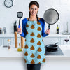 Poop Emoji Print Pattern Women's Apron-grizzshop