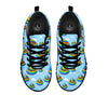 Poop Rainbow Print Pattern Black Sneaker-grizzshop