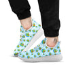 Poop Rainbow Print Pattern White Athletic Shoes-grizzshop