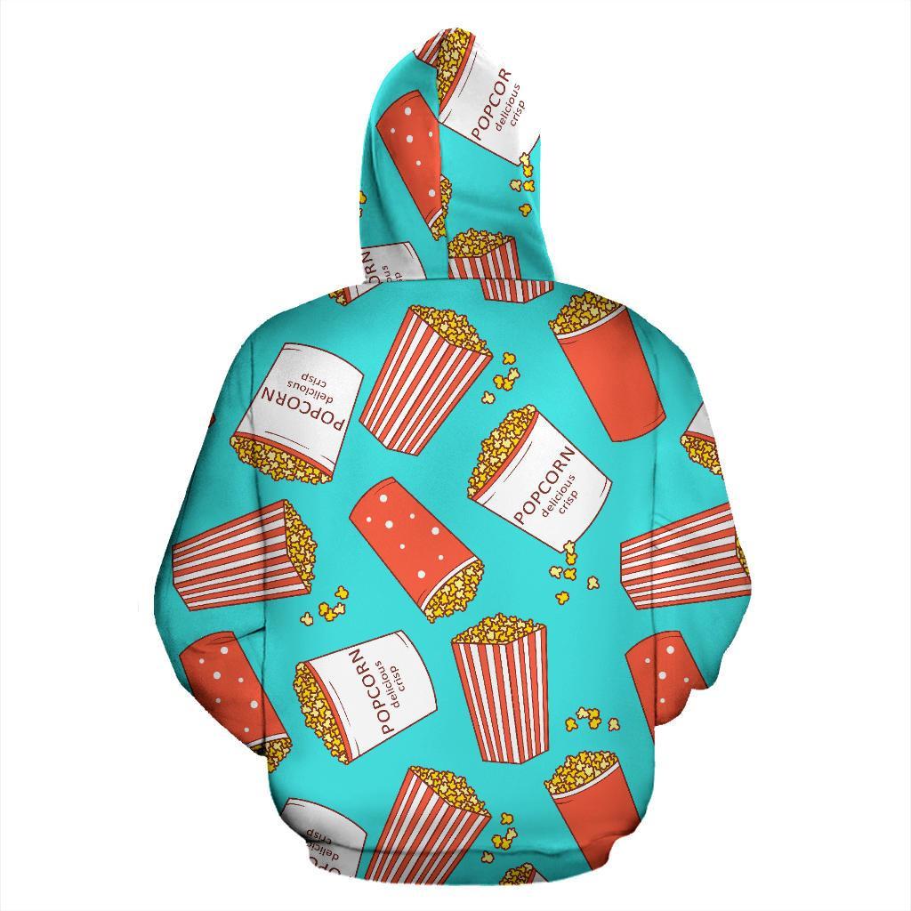 Popcorn Pastel Pattern Print Men Women Pullover Hoodie-grizzshop