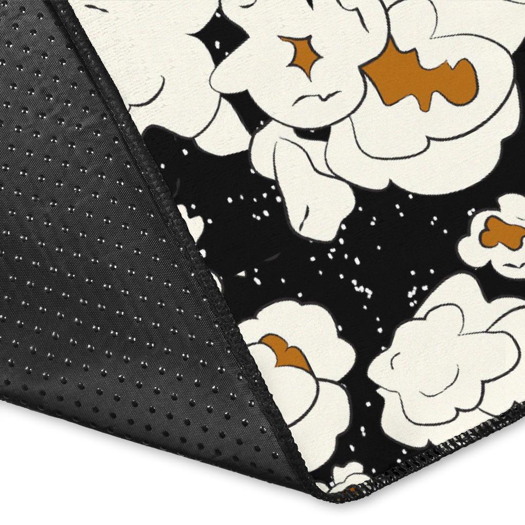 Popcorn Pattern Print Floor Mat-grizzshop